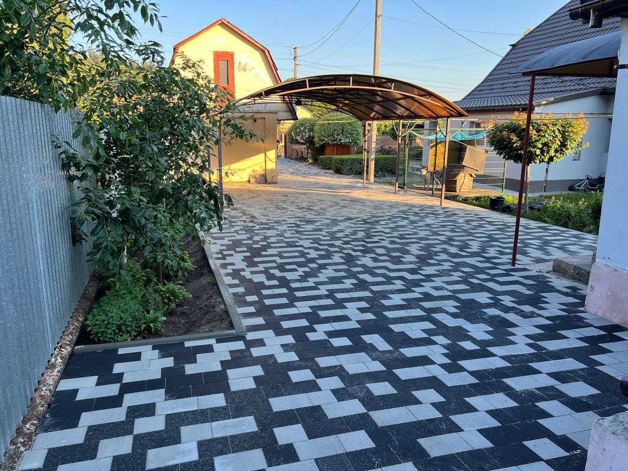 укладання бруківки