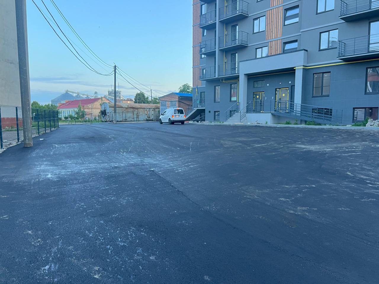 Укладання асфальту