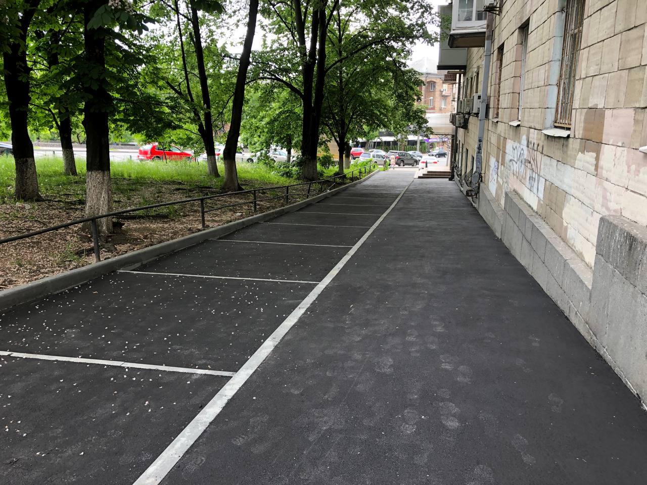 асфальтування парковки