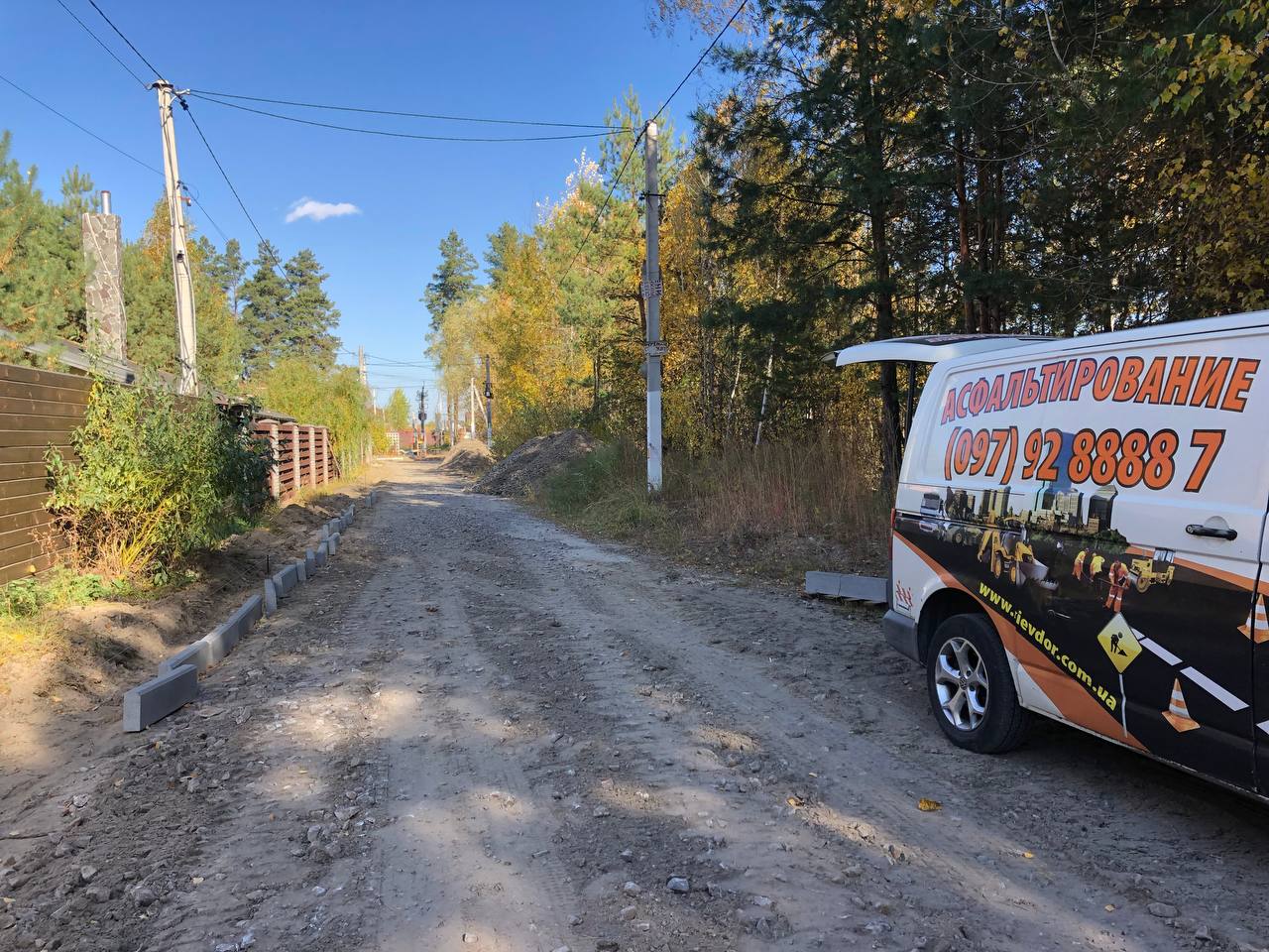 асфальтування територій київ