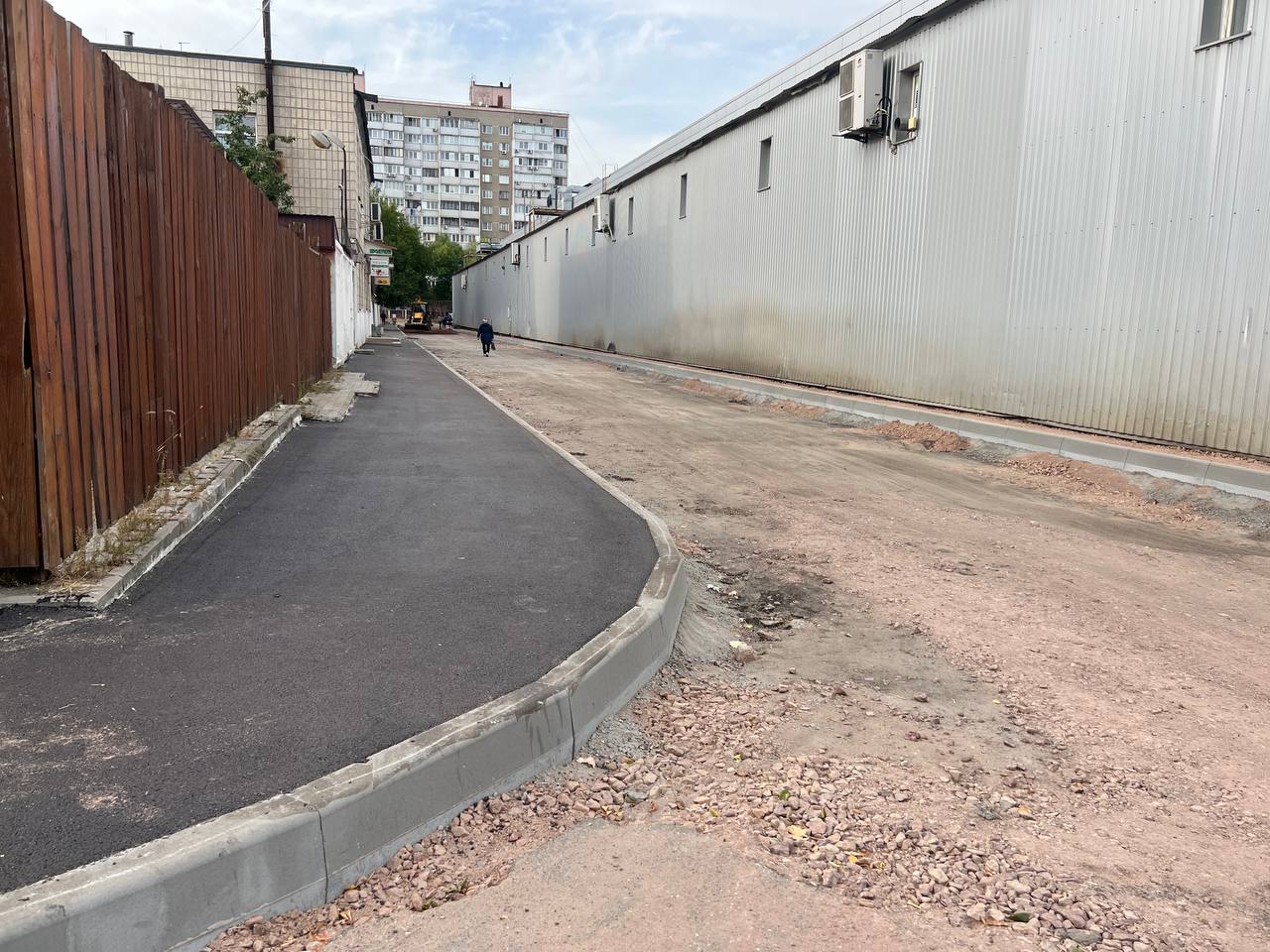 Благоустрою території доріг