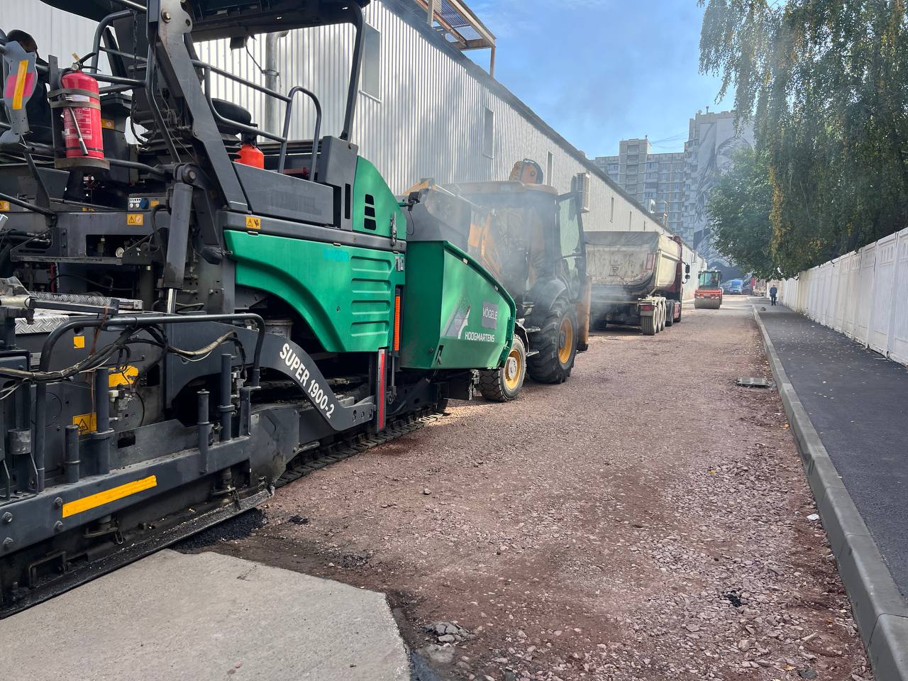 ямковий ремонт асфальту